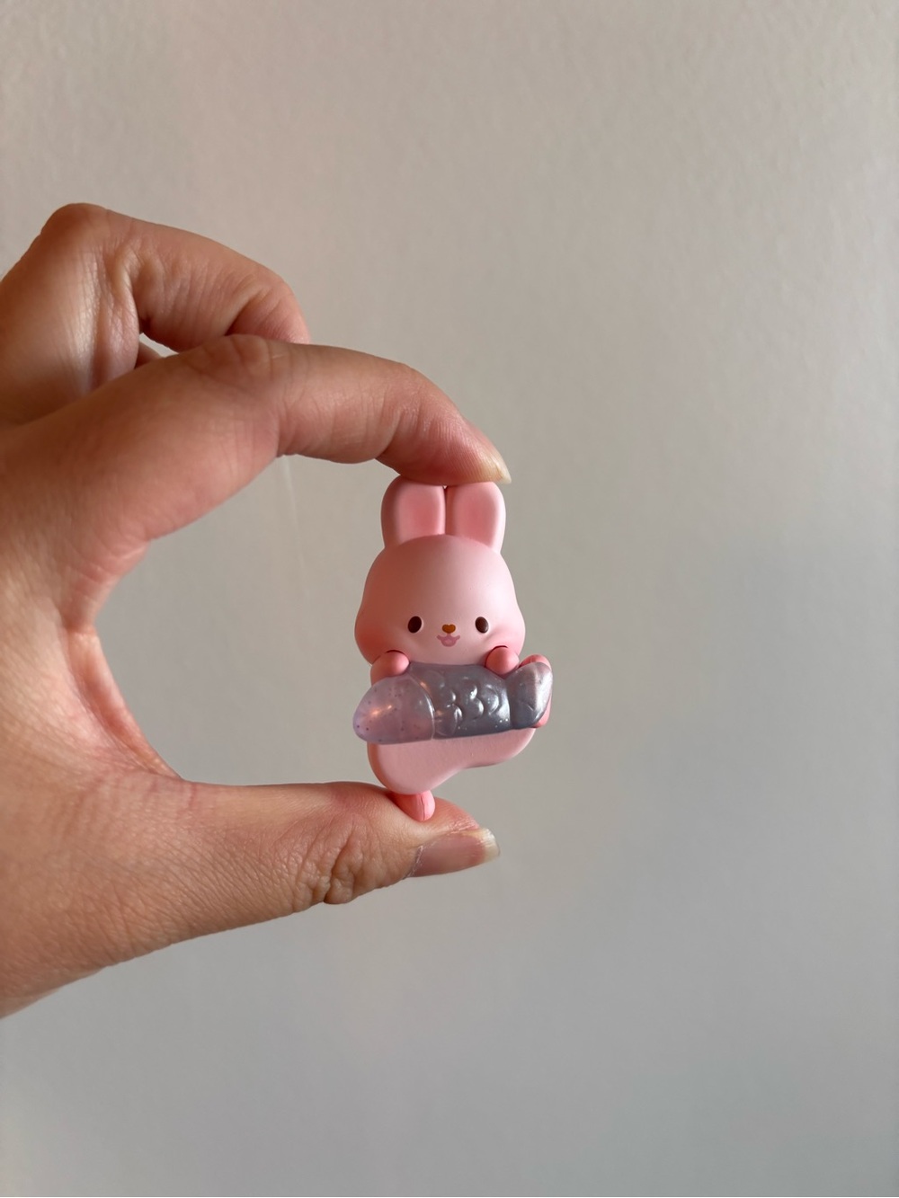 Pink Bunny Figurine Hipper